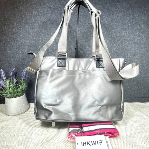 IHKWIP Cargo Catchall Tote With Two Crossbody Straps -Met Stone Grey - Picture 2 of 16